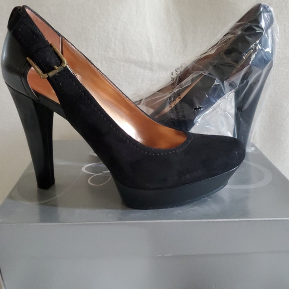Jessica Simpson Black Stilleto Size 9.5M JP-Mezzo - Picture 4 of 7